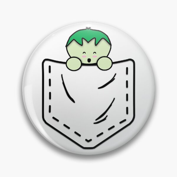 Item preview, Greenie - Pocket Marshie Character designed and sold by the-krisney-way.