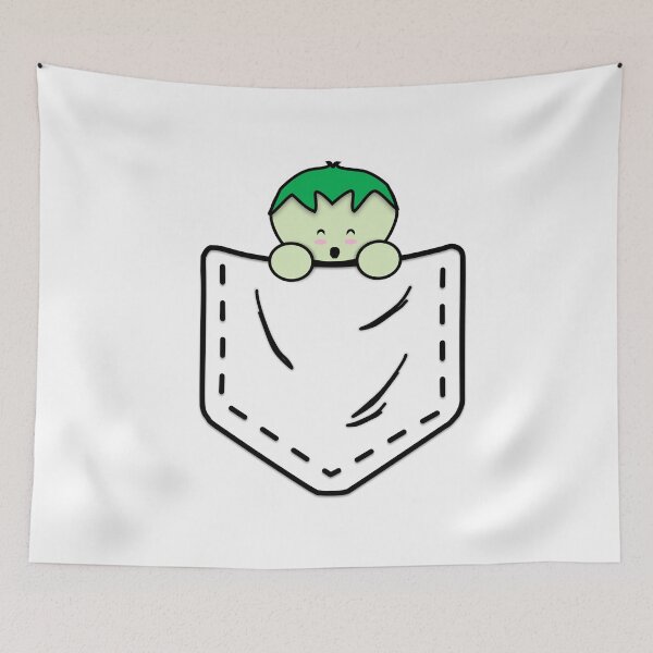 Item preview, Greenie - Pocket Marshie Character designed and sold by the-krisney-way.