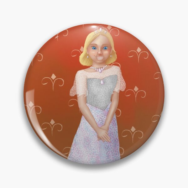 Item preview, Princess Radiance with Red Background designed and sold by Fancy-Flair.