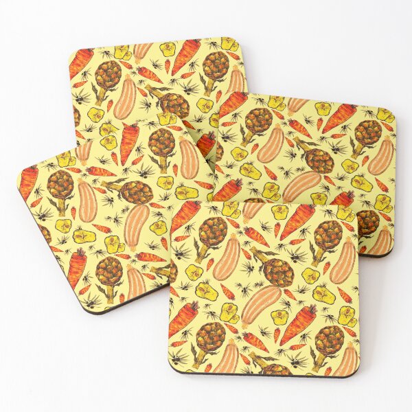 Item preview, Sea ​​of yellow vegetables pattern by Marcia Ribeiro designed and sold by bymarciaribeiro.