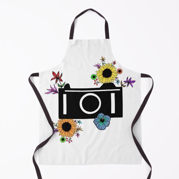 Item preview, Camera with flowers designed and sold by hvasilevshop.