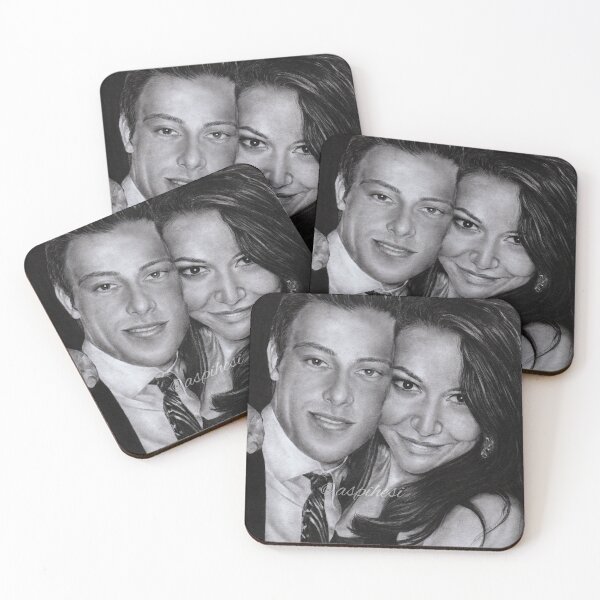 Item preview, Cory Monteith & Naya Rivera designed and sold by aspihesi.
