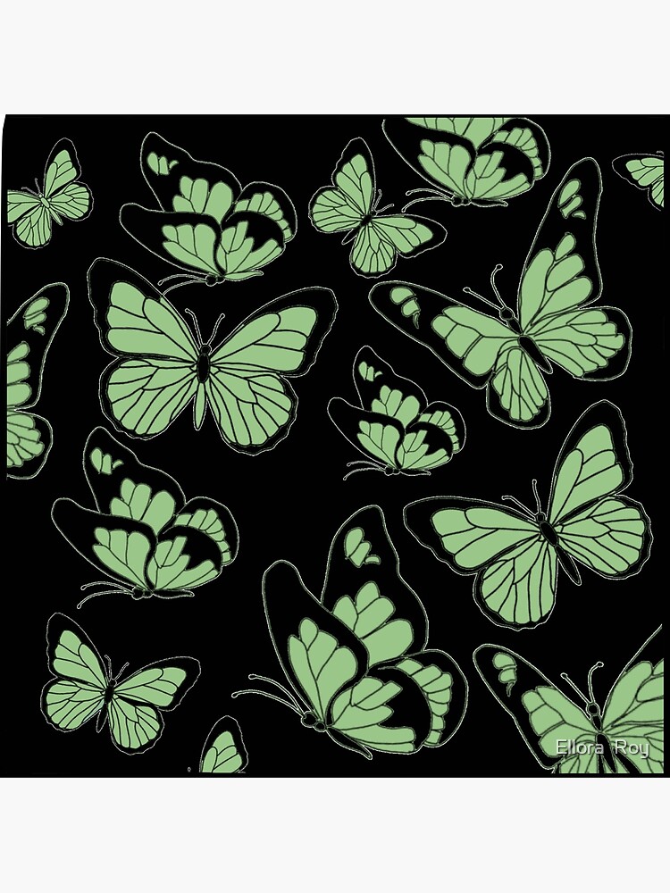 Download Y2k LV With Butterflies Wallpaper