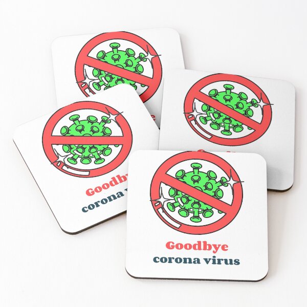 Item preview, Goodbye corona virus designed and sold by loooly16.