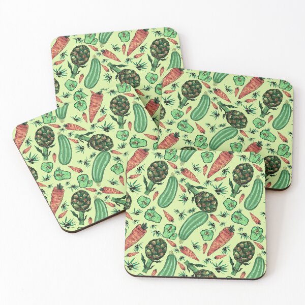 Item preview, Sea ​​of ​​green vegetables pattern by Marcia Ribeiro designed and sold by bymarciaribeiro.