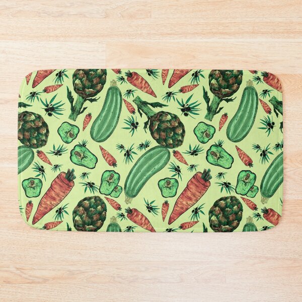 Item preview, Sea ​​of ​​green vegetables pattern by Marcia Ribeiro designed and sold by bymarciaribeiro.