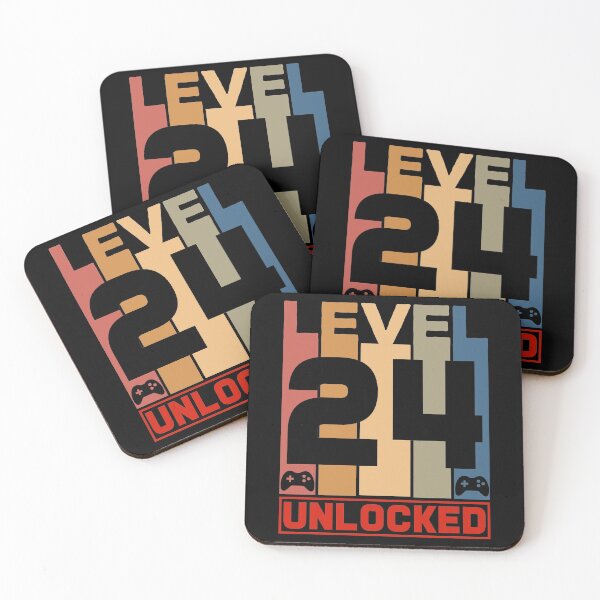 Item preview, Level 24 Unlocked - Born in 1997 Gaming - 24th Birthday Anniversary Video Game Father's Day Christmas Present. designed and sold by ALITOPRINCE.