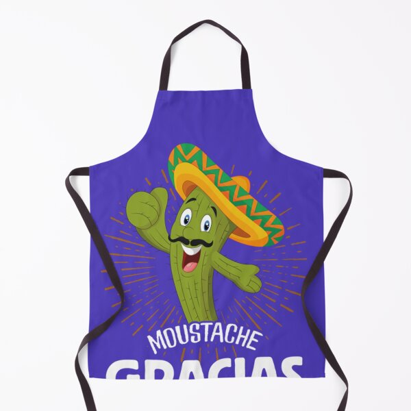 Aperçu de l'œuvre Cinco De Mayo Moustache Gracias, Cactus Drôle, Cinco De Mayo créée et vendue par GidurLokat.
