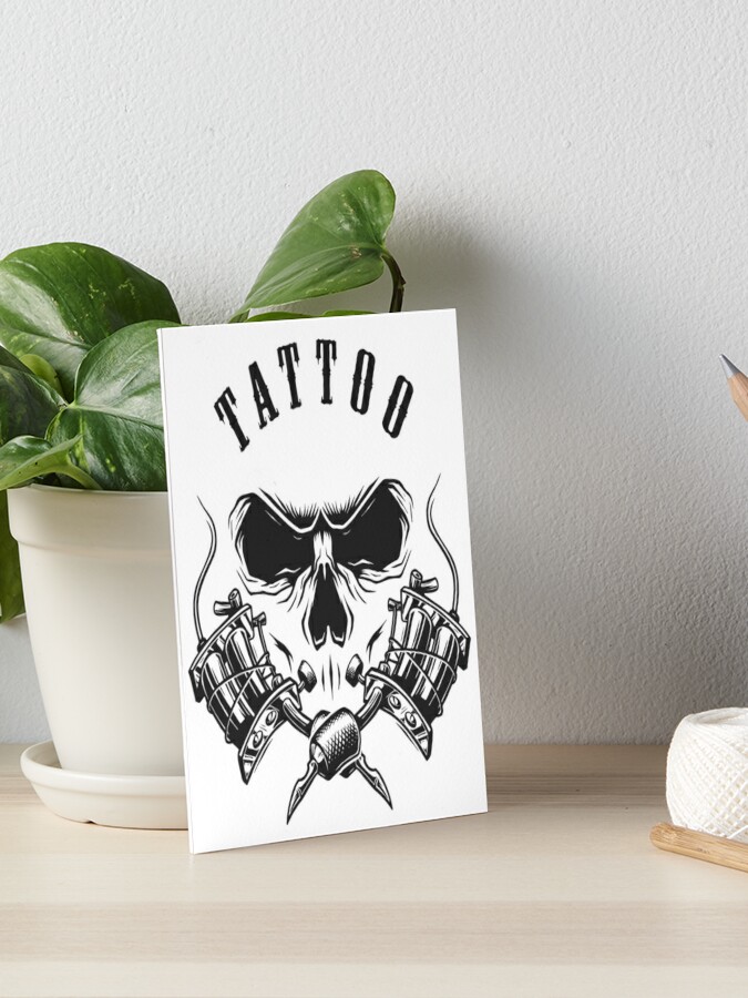 Tattoo Studio Emblem Vector & Photo (Free Trial) | Bigstock