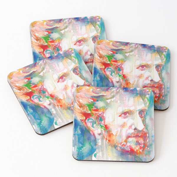 Item preview, JOSEPH CONRAD - watercolor portrait .4 designed and sold by lautir.