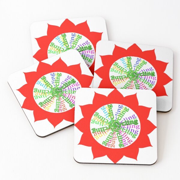 Item preview, Cycling Is My Mantra RED designed and sold by EdwardMonet.