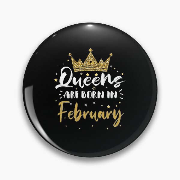 Item preview, Queens are born in February designed and sold by meedTee.