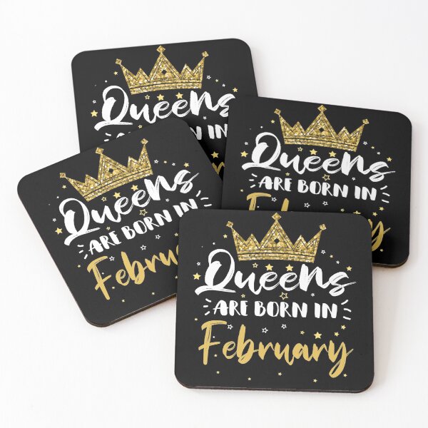 Item preview, Queens are born in February designed and sold by meedTee.