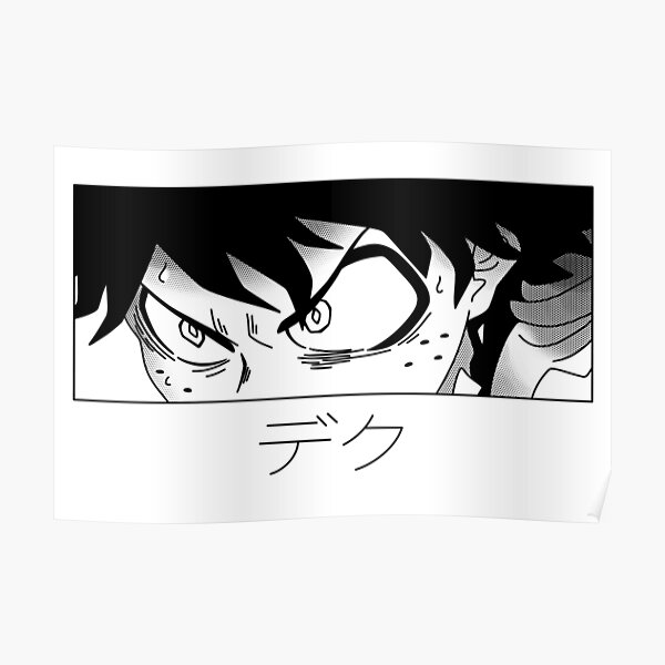 Deku Poster For Sale By Geleda Redbubble 3857