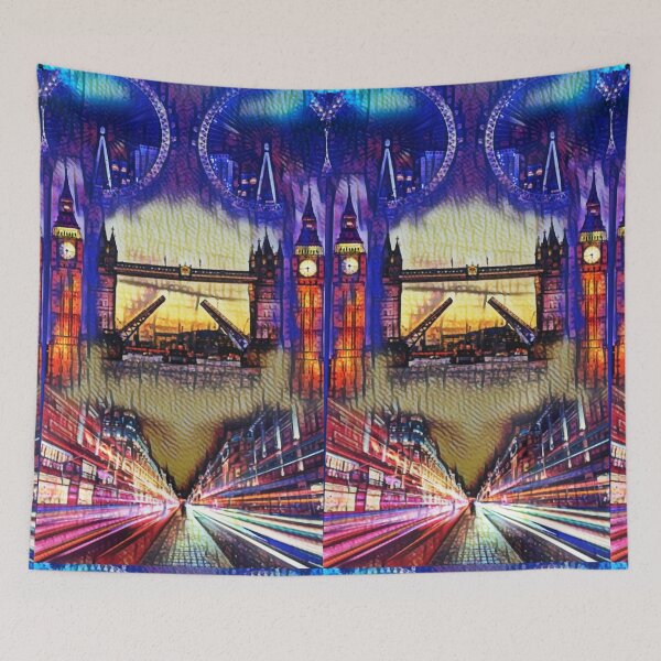 Item preview, London,United Kingdom,Big ban,London Bridge and eye. designed and sold by NYCM.