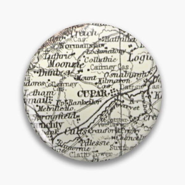 Item preview, CUPAR & surrounding area map 1899 designed and sold by yourscotland.