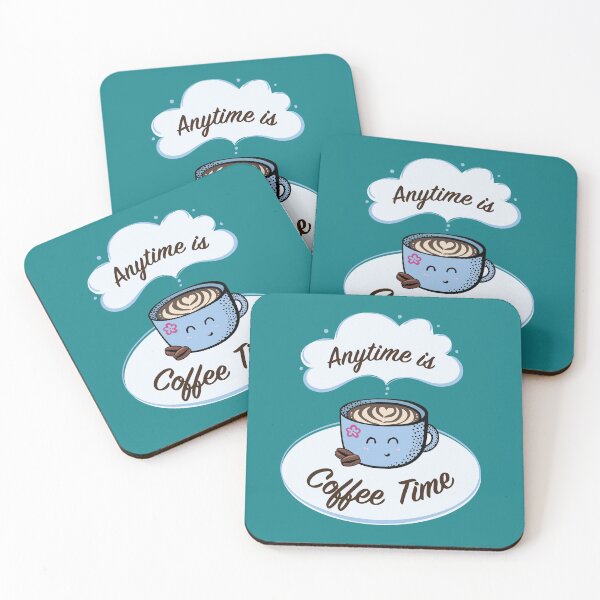 Item preview, Anytime is Coffee Time designed and sold by Mandy Bee.