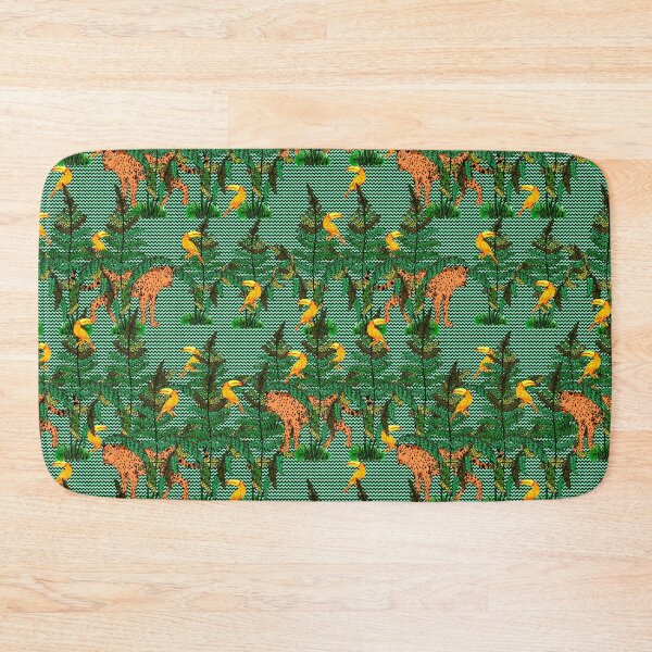 Item preview, Blue brazilian pantanal pattern by Marcia Ribeiro designed and sold by bymarciaribeiro.