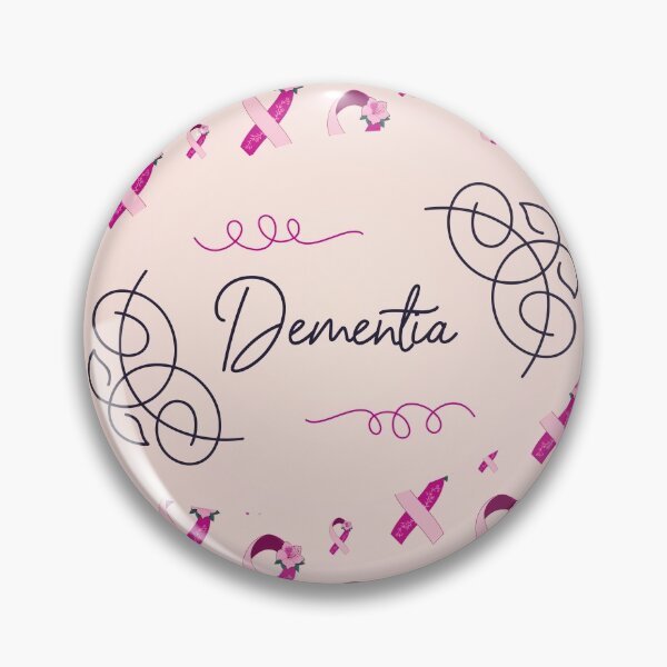 Item preview, Dementia Awareness, Dementia Ribbon Pattern designed and sold by AnsDesigns.