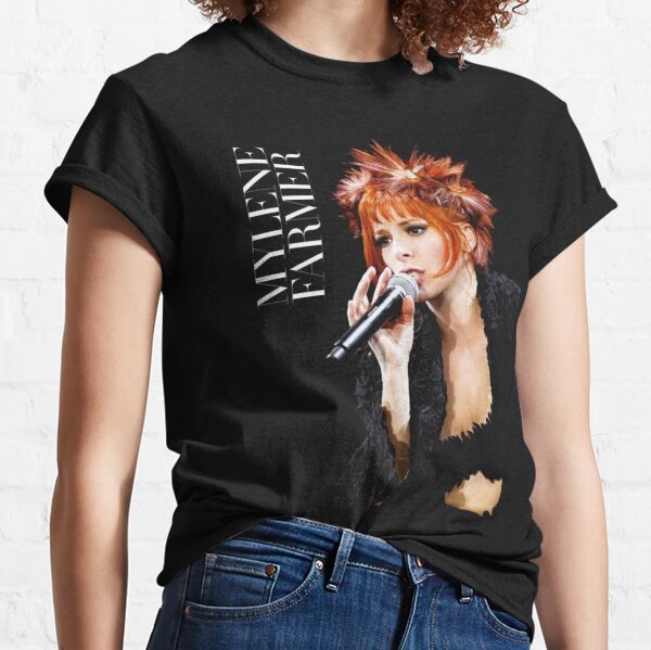 Français, Mylene Farmer, France, Meme, Joelle Guillaume T-shirt classique