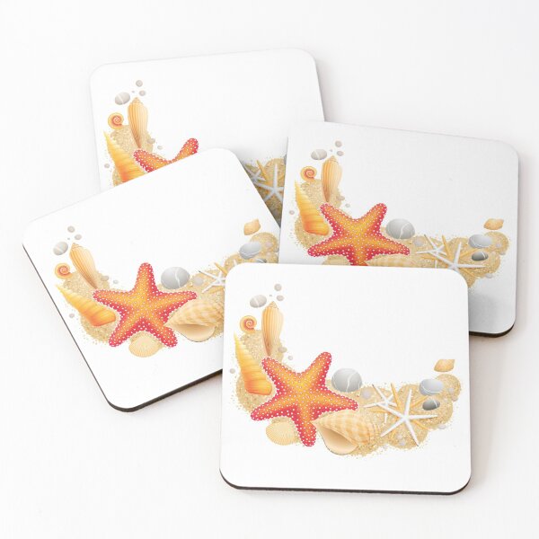 Item preview, Sea Shells | Starfish Mollusc Shell Vecteur designed and sold by YI-Creations.