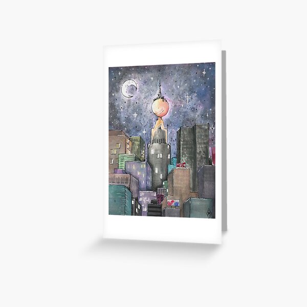 Item preview, James & the Giant Peach Watercolor - We Made It designed and sold by Vibrant Lotus.