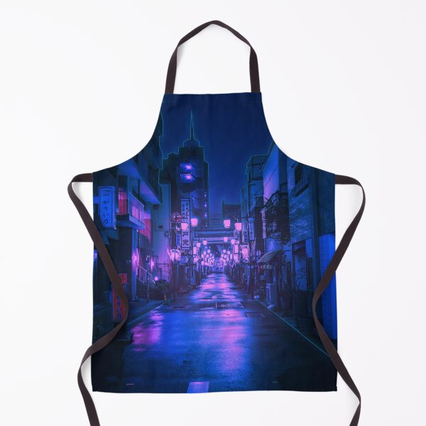 Item preview, Neon city night - Tokyo streets  designed and sold by Designed-4-You.