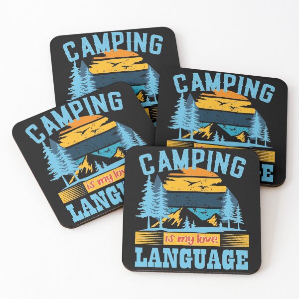 Item preview, Camping is my love language designed and sold by nellylebrun.