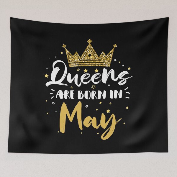 Item preview, Queens are born in May designed and sold by meedTee.