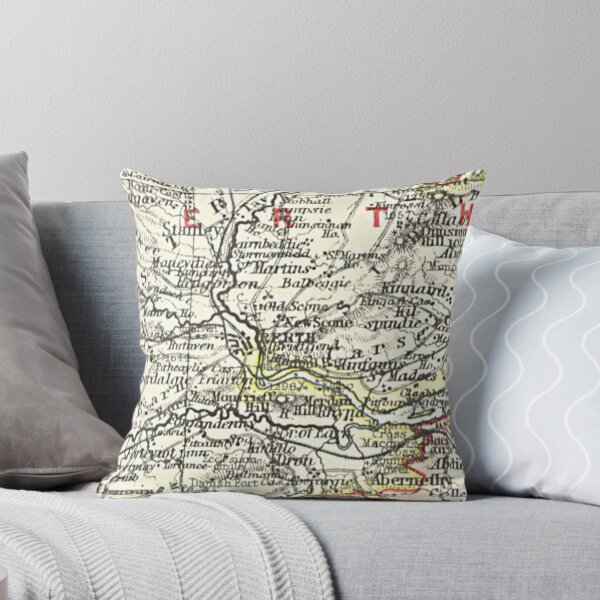 Item preview, PERTH & surrounding area map 1899 designed and sold by yourscotland.
