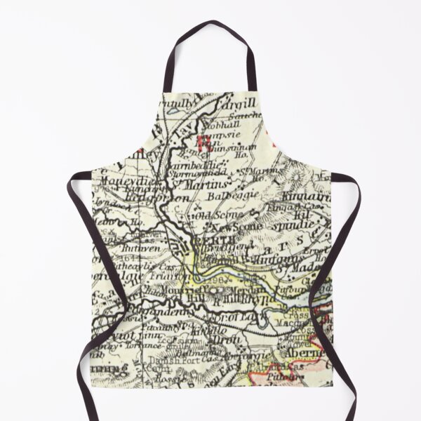 Item preview, PERTH & surrounding area map 1899 designed and sold by yourscotland.