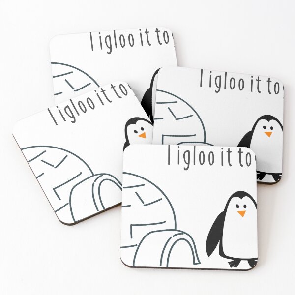 Item preview, I Igloo it Together, Funny Penguin  designed and sold by TopVision.