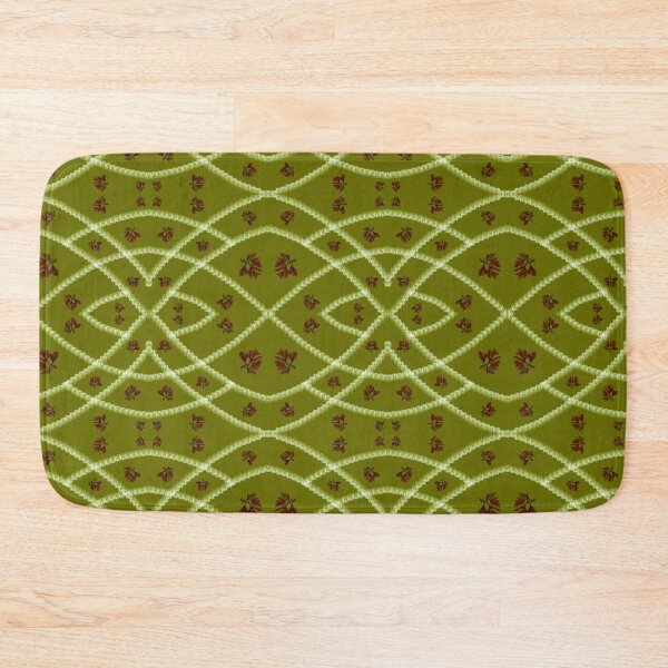 Item preview, Green bushstroke pattern by Marcia Ribeiro designed and sold by bymarciaribeiro.