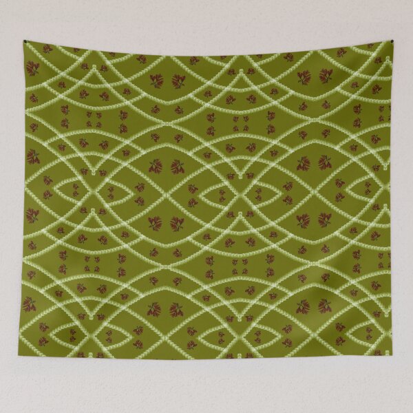 Item preview, Green bushstroke pattern by Marcia Ribeiro designed and sold by bymarciaribeiro.