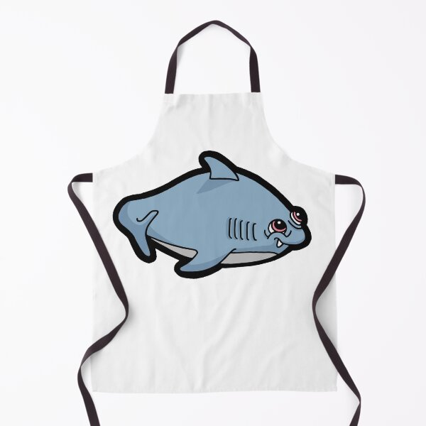 Item preview, Cute Swimming Shark designed and sold by DaDoodledrawing.