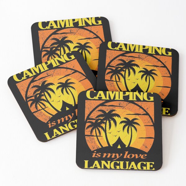 Item preview, Camping is my love language designed and sold by nellylebrun.