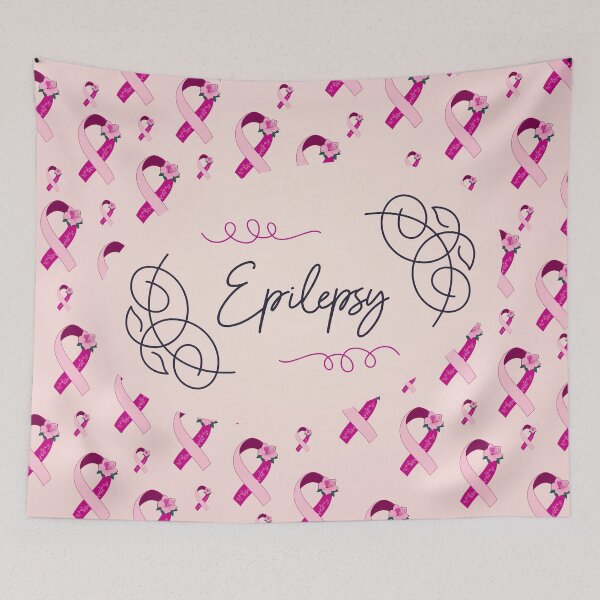 Item preview, Epilepsy Awareness, Epilepsy Ribbon Pattern designed and sold by AnsDesigns.