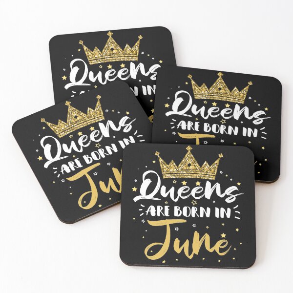 Item preview, Queens are born in June designed and sold by meedTee.