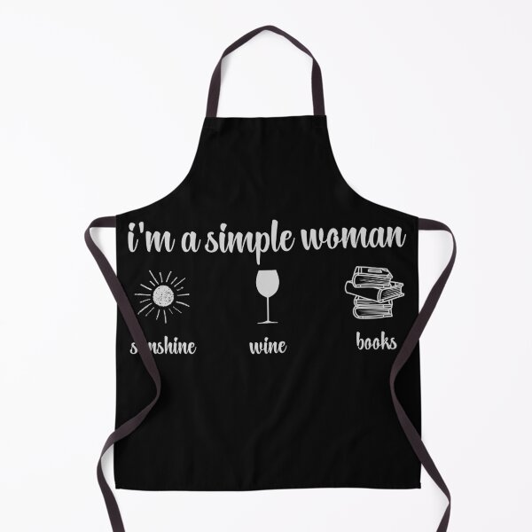 Item preview, i'm a simple woman sunshine wine books designed and sold by FurioInc.