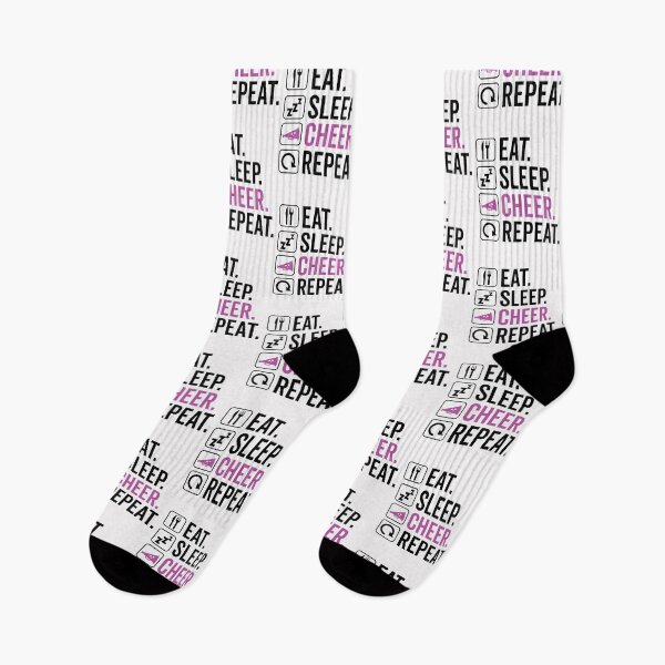 Item preview, Cheerleader Eat Sleep Cheer Repeat Love Cheerleading designed and sold by clothesy7.