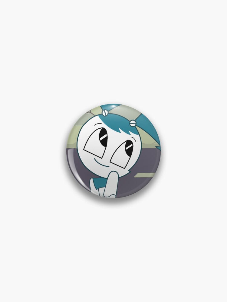 My Life as a Teenage Robot Jenny Y2k Aesthetic Pinback Button 