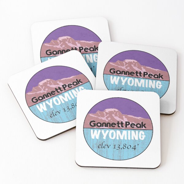 Item preview, Gannett Peak Wyoming - State Highpoint #05 designed and sold by PeakButtons.