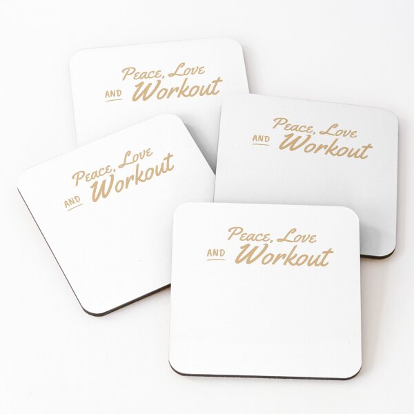 Item preview, Peace love workout designed and sold by KsYs.