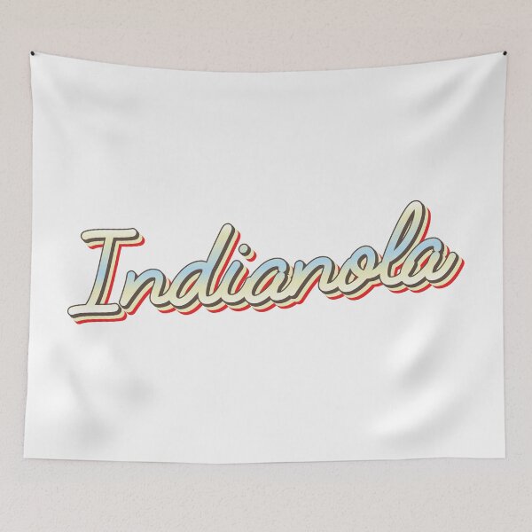 Item preview, Indianola College Town Script 1 designed and sold by Lokalista.