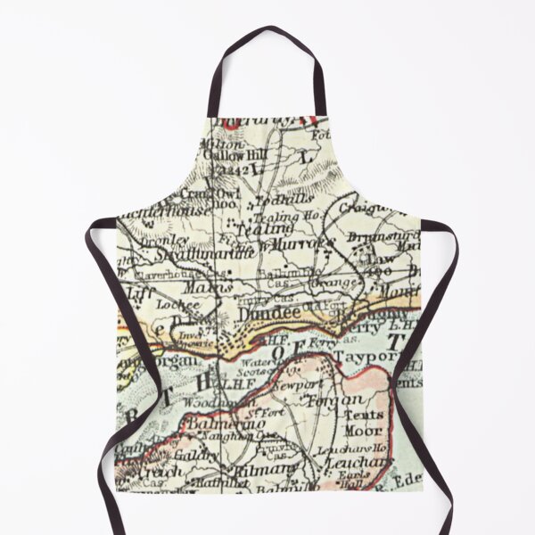 Item preview, DUNDEE & surrounding area map 1899 designed and sold by yourscotland.