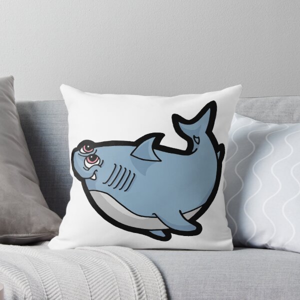 Item preview, Happy Swimming Shark designed and sold by DaDoodledrawing.