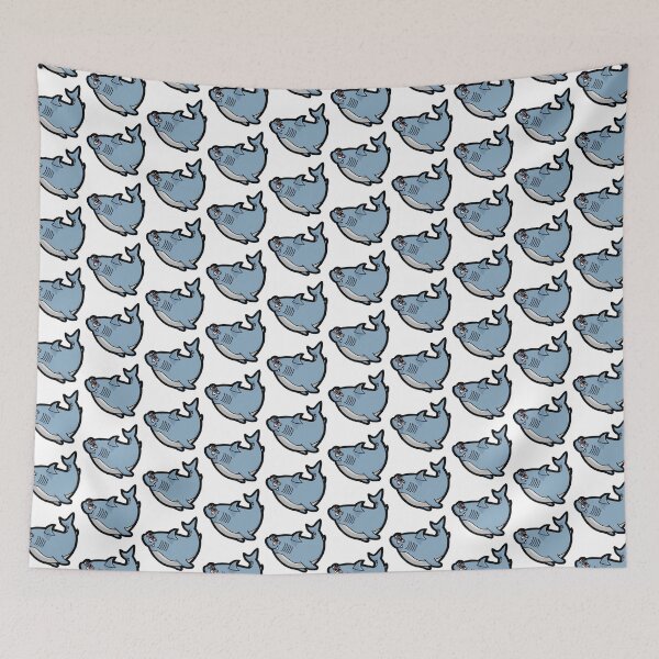 Item preview, Happy Swimming Shark designed and sold by DaDoodledrawing.