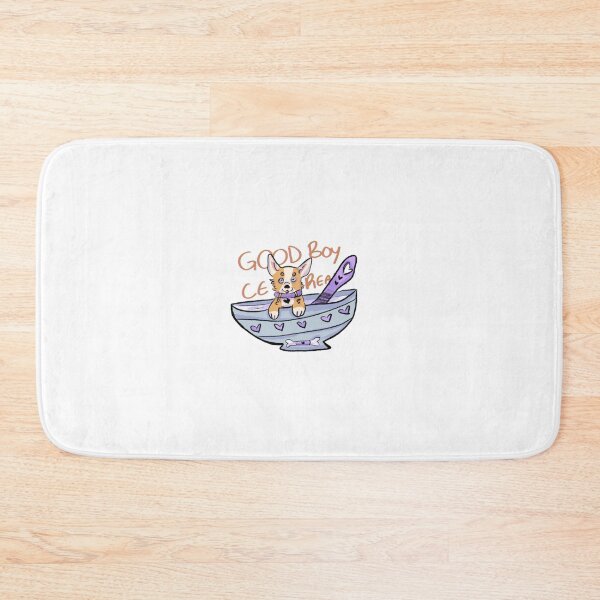 Item preview, good boy corgi cereal  designed and sold by Sprouttoast.