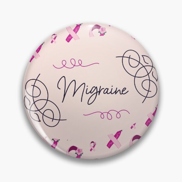 Item preview, Migraine Awareness, Migraine Ribbon Pattern designed and sold by AnsDesigns.