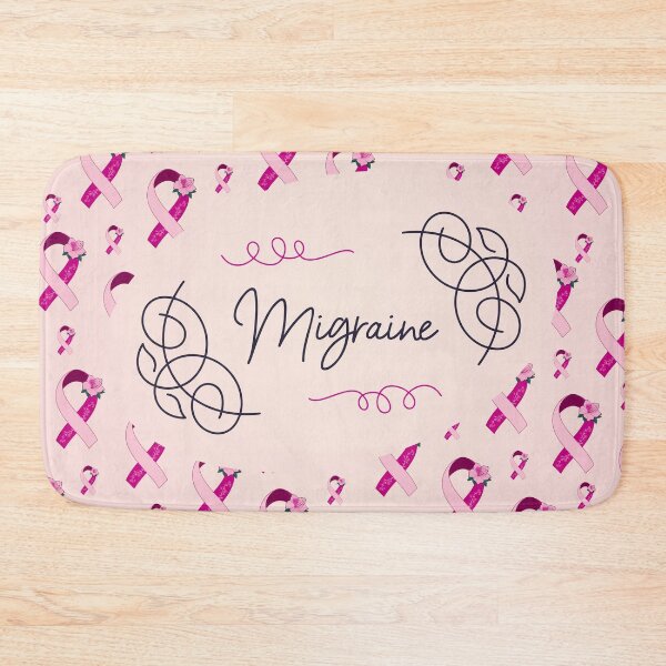 Item preview, Migraine Awareness, Migraine Ribbon Pattern designed and sold by AnsDesigns.